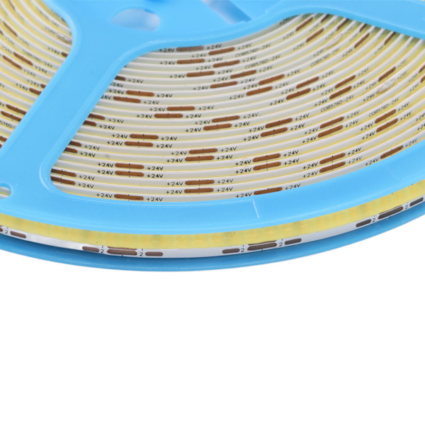 COB LED-remsa Lätt att installera LED-tejpbelysning 10m Lättviktig 24V LED-remsa för hemfestbutik