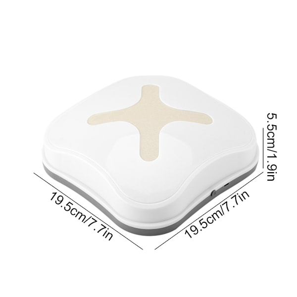 USB-ladbare Smart Feie-robot Mini Rengjøringsmaskin Vakuum Støvsuger Gull