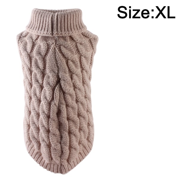 Varmt sweater til kæledyr, efterår og vinter, kæledyrstøj