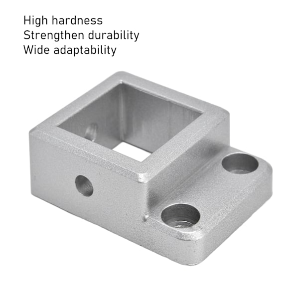 4040 Fixerad Bas i Aluminiumlegering, Enriktad Hörnförband för Fästning av Flänsbaser