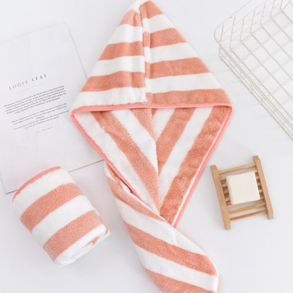 3-pack Mikrofiber Hårhandduk Wrap Superabsorberande Hår Turban för Blött Hår Mjuk Hår Torkande Handduk