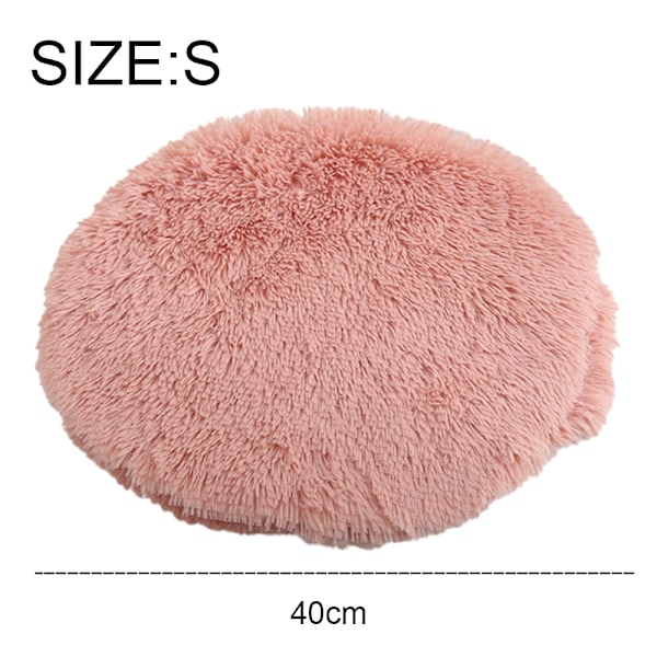 Pomeranianin pieni koiranpentu matto pyöreä Plus-lemmikki matto kissa Teddy
