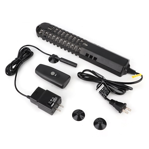 ABS Akvariumvärmare Automatisk Konstant Temperatur Fisktank Intelligent Fjärrkontroll Värmare CN-kontakt 230VV-HT-RD(500W)