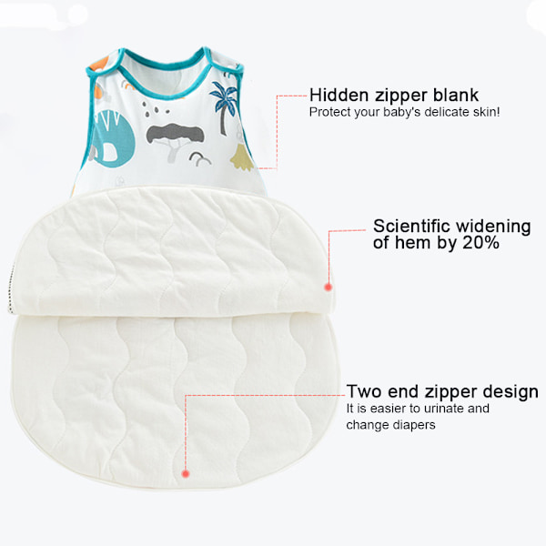 Vinter Baby Sovepose, Let & Åndbar Bærbar Dyne til Baby Spædbarn