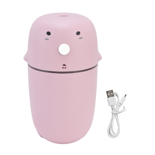 Luftfukter Mini Søt 300ml 2 Moduser USB Oppladbar