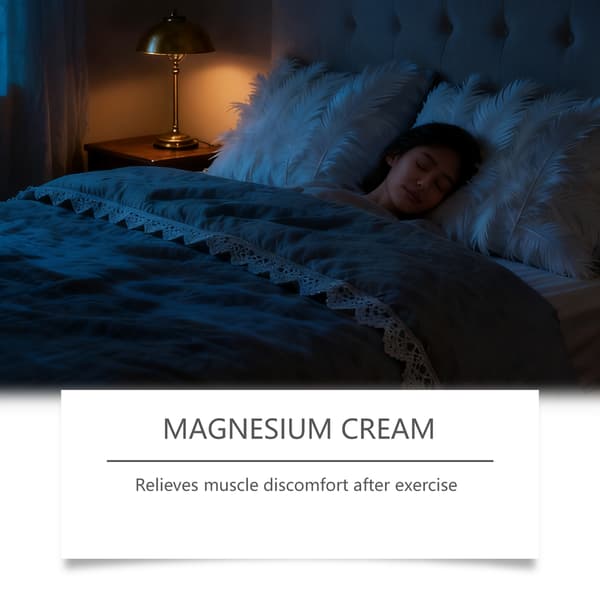 Kroppsvård Magnesiumkräm: Daglig återfuktande och ledlindrande kräm efter träning