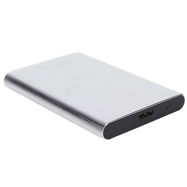 Extern Hårddisk Snabb Dataöverföring Enkel Användning Bred Kompatibilitet Bärbar USB 3.0 HDD för OS X Silver 500GB