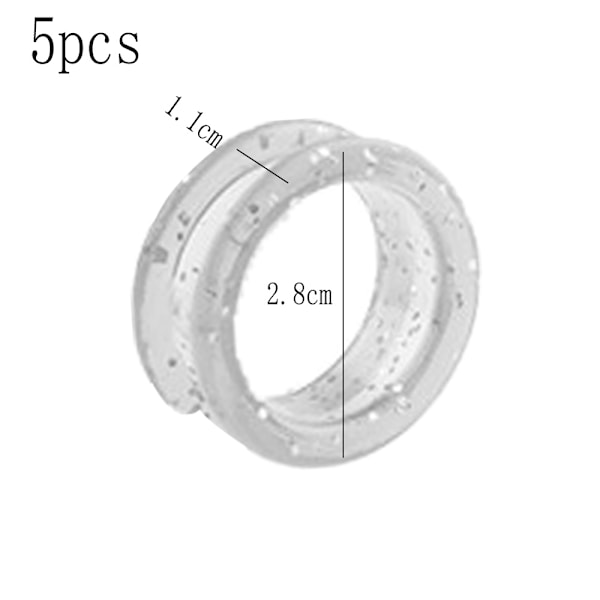 10 stycken frisör saxar fingerringar passar för frisör saxar