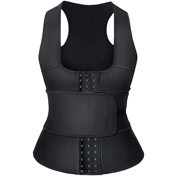 Neopren Sauna Svettbälte Korsett Trimmer Väst för Kvinnor Viktminskning, Midjeformare Shaper Slimmer