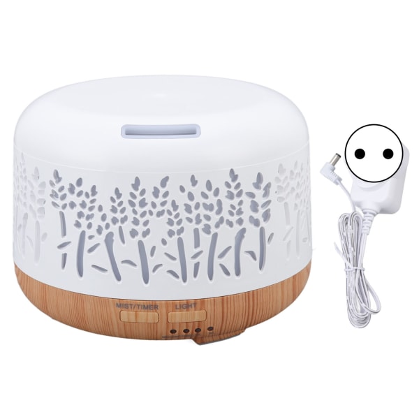 Desktop Humidifier 300ml Wood Grain Design Low Noise