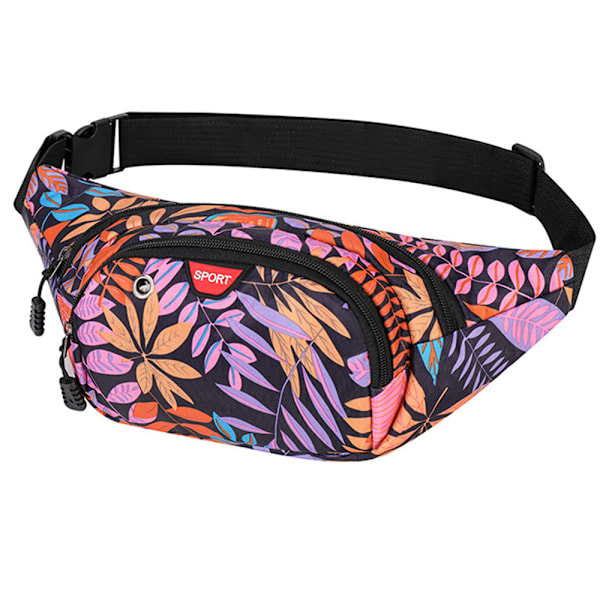 Midjeväsk Running Vandring Cykling Sport Casual Utomhus Resa Crossbody Ryggsäck för Män & Kvinnor