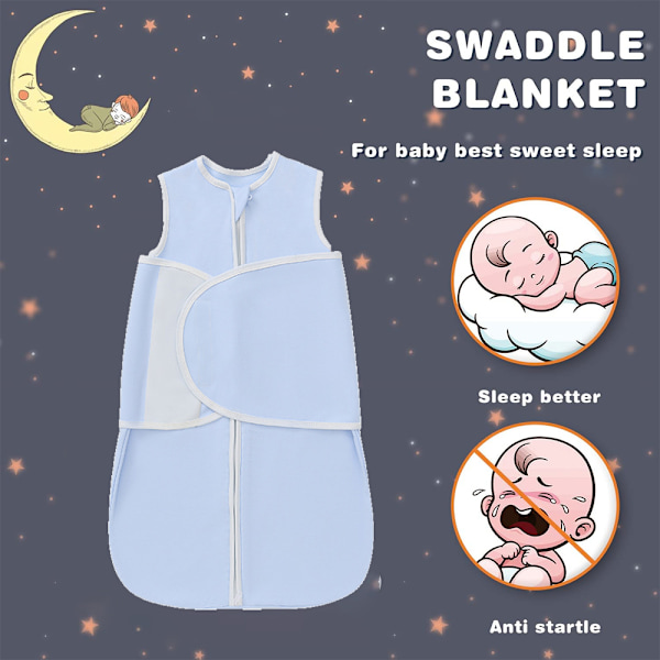 Sovesekk for babyer - silkestoffs sovesekk for å swaddling babyer