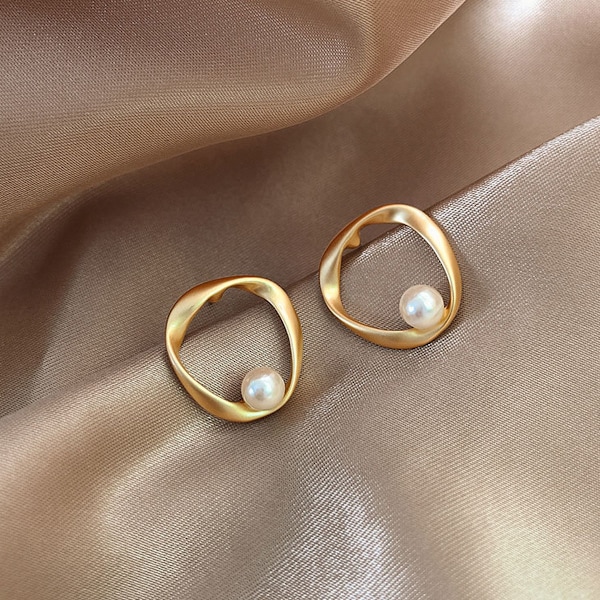 Ørepynt for jenter og kvinner, chunky hoops i flerpakning, ørepynt til bursdagsfestgaver