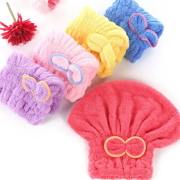 Hårhandduk 3-pack, Snabbtorkande Mikrofiber Hårhandduk, Superabsorberande Hårhandduk