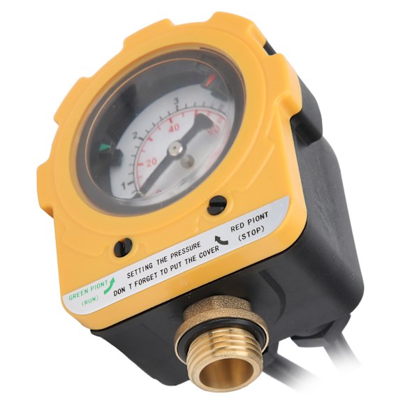 Vandpumpetrykregulator Automatisk Elektronisk Justerbar Afbryder E06‑1500 30AUS Stik AC110V