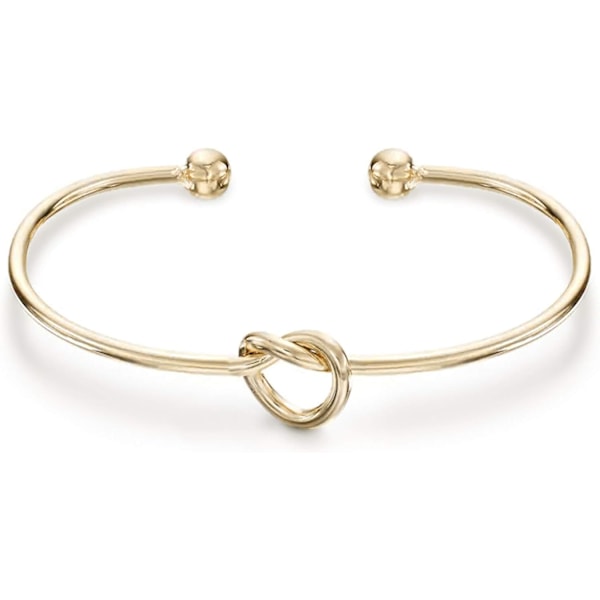 Plated Forever Love Knot Infinity -rannekorut naisille | Kulta-rannekoru naisille