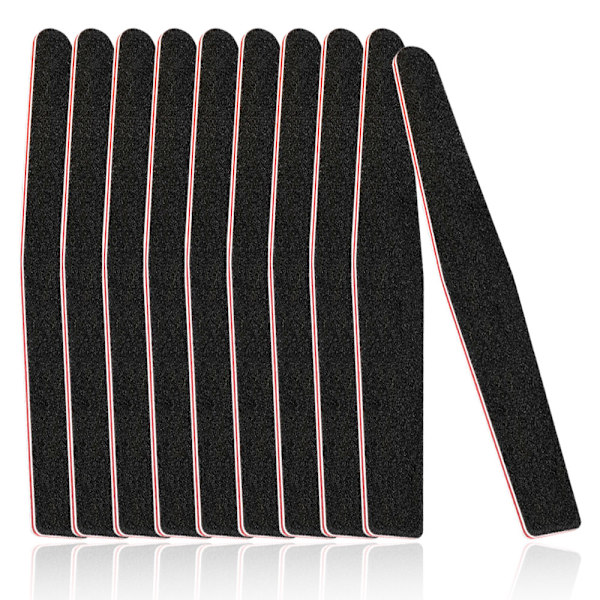 10 stk. Manicure Frosted Papir Dobbeltsidet