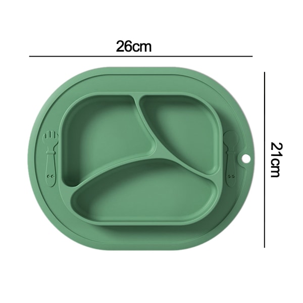 Silicone tallerken til børn