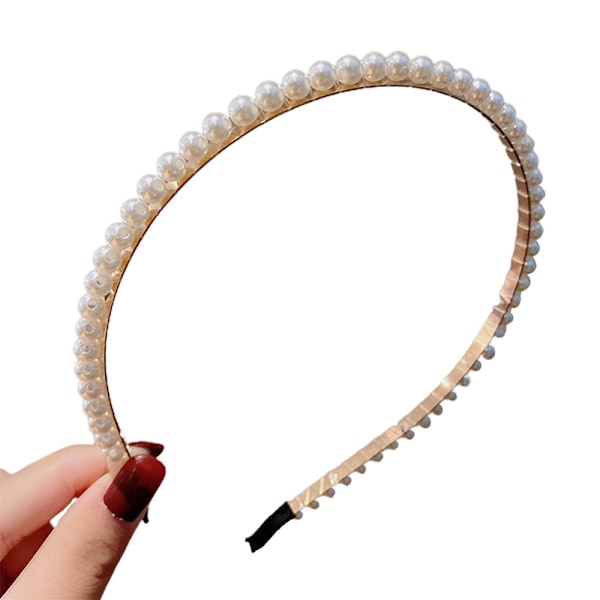 Pärlor Mode Hårband, Bröllopshår Hoop Fest Bröllopshår Tillbehör för Kvinnor Flickor