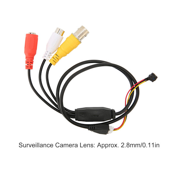 CCTV Övervakningskameror 200W AHD 170° Vidvinkel Bärbar Minikamera för Laptop TV-kamera Mobiltelefon