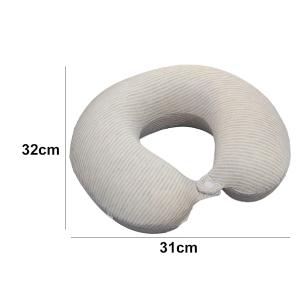 Komfortabel blød plyspude i letvægts polyester bambus til rejser, velegnet til mor, baby og småbørn