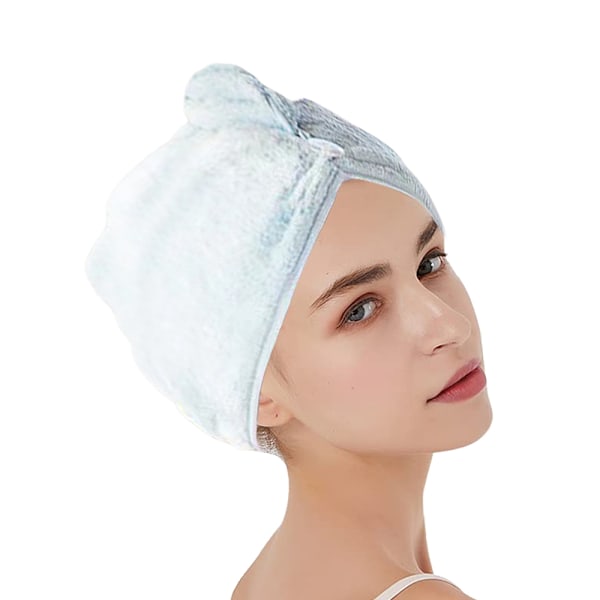 3-pack Snabb Torkande Hårhandduk för Kvinnor - Absorberande Hårwrap Turban Snabbtorkande Mikrofiber Hårhandduk