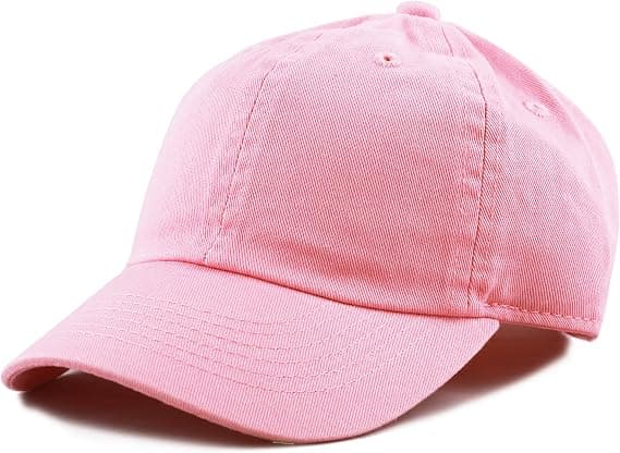 Rosa lue Ensfarget lue vår og sommer solbeskyttelse baseballcaps