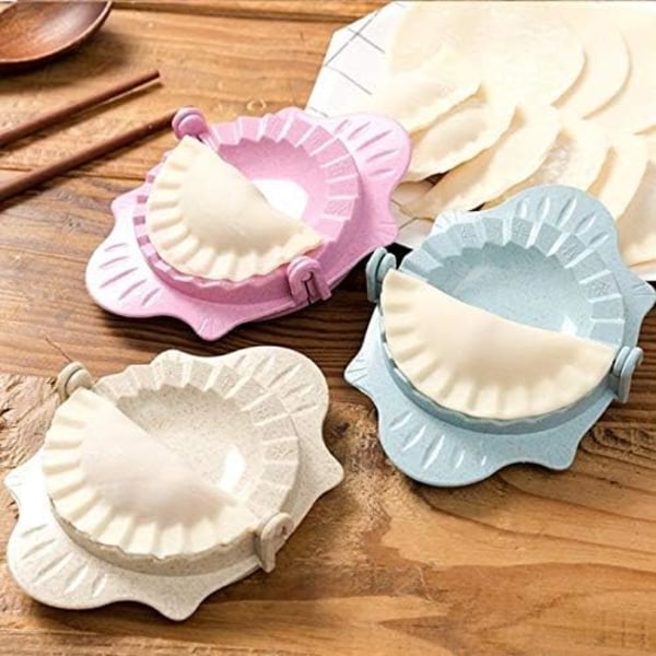 Dumpling Maker – Set med form och sked – Multipurpose Dumpling Press för Ravioli, Empanadas, , Pajer, Pierogi – Degpress för