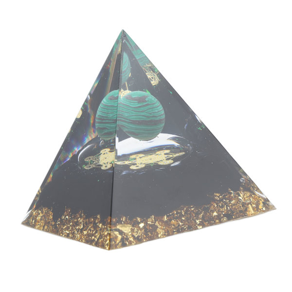 6cm Krystalpyramide Unik Ren Naturlig Håndlavet Krystalpyramide Ornament til Hjemmet