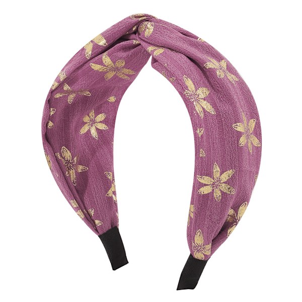 Hodebånd for kvinner - Stilige, trykte stoffbånd, elegant hodebånd for kvinner
