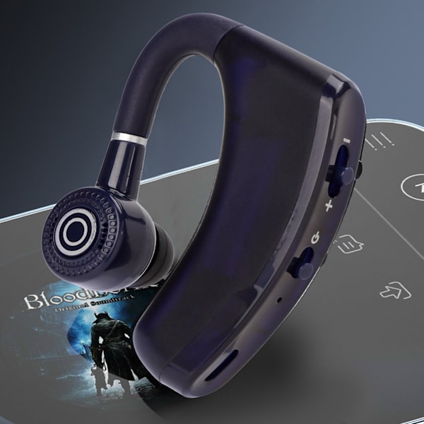 Bluetooth 5.2 Headset Handsfree Business Hörlurar med LED Digital Display för Affärs Kontor Körning