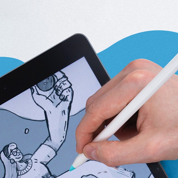 Silikonskyddsspetsar för Apple Pencil 1:a/2:a generation - halkfria och tysta - 10 st