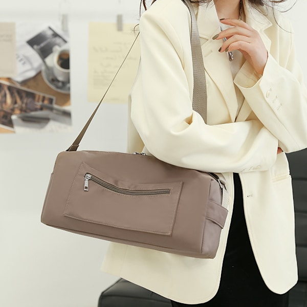 Duffle Bag, Sports Gym Bag, Rejs Taske, Carry-on Bag, Dansetaske med Vandtæt Lomme & Sko-rum