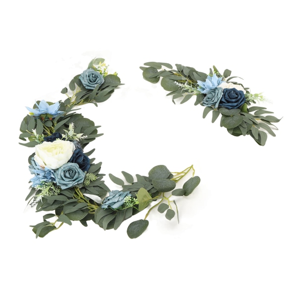 Faux Flower Swag Set Artificiell Blomma Arch Dekor Bröllop