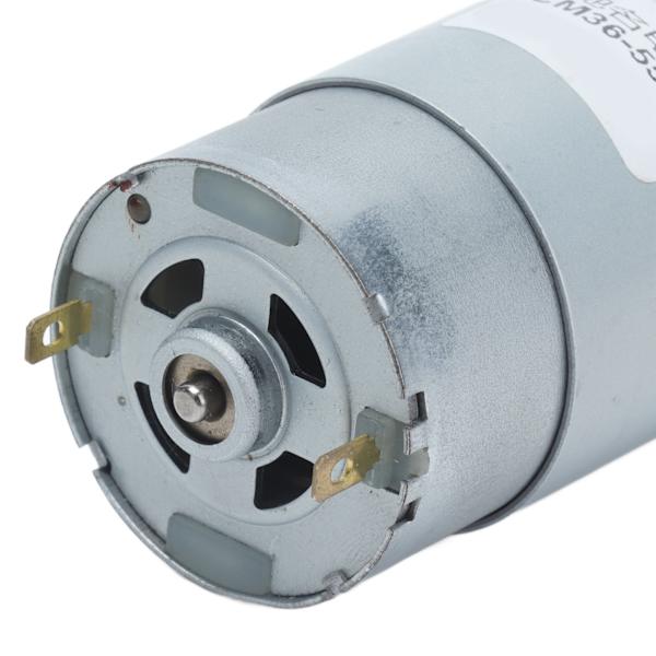 Planetary Växelmotor Reducer Stabil Prestanda Stor Vridmoment Låg Ljudnivå DC Växelmotor 24V för Hem Kontor Robotar 45RPM