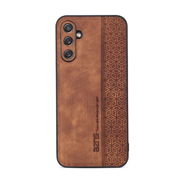 Til Samsung Galaxy A34 5G AZNS 3D preget skinnfølelse telefondeksel