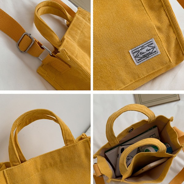 Tote Bag Håndveske Mini Skulderveske For Arbeid Reise Skole