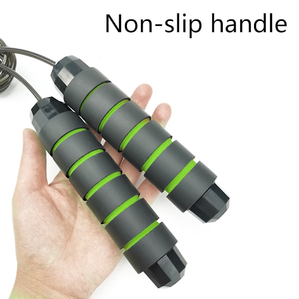 Hopprep, trådhopprep, justerbar - för snabbhoppning