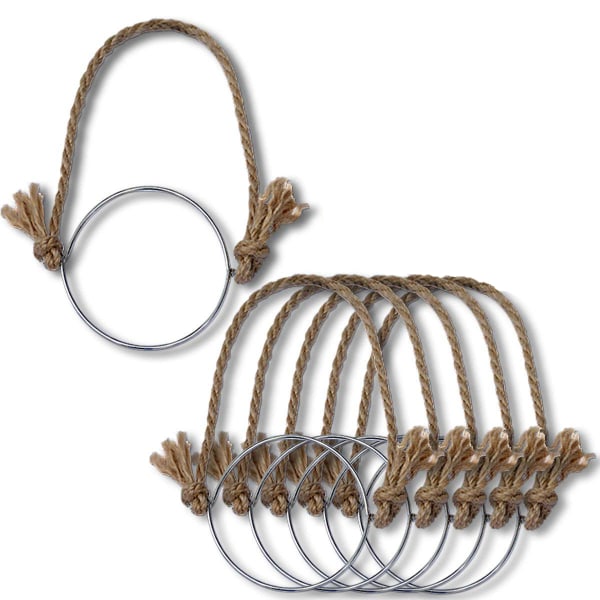 6Pack Wire Hangers Klädhängare Stark Heavy Duty Rostfri