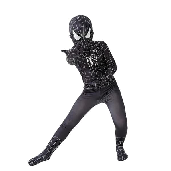 Mub- Brugerdefineret superheltekostume til børn Halloween cosplay-dragt Spider-Man-kostume til børn # 6 # 6 110 cm