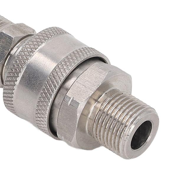 5000PSI Korkeapainepesurin liittimet Pesukoneen putken sovitin Naaras Uros liittimet G3/8in Uroskierre Tulppa ja pistorasia