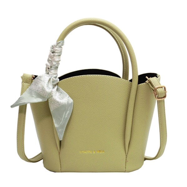Ny handväska messenger bag PU-läder bärbar hinkväska