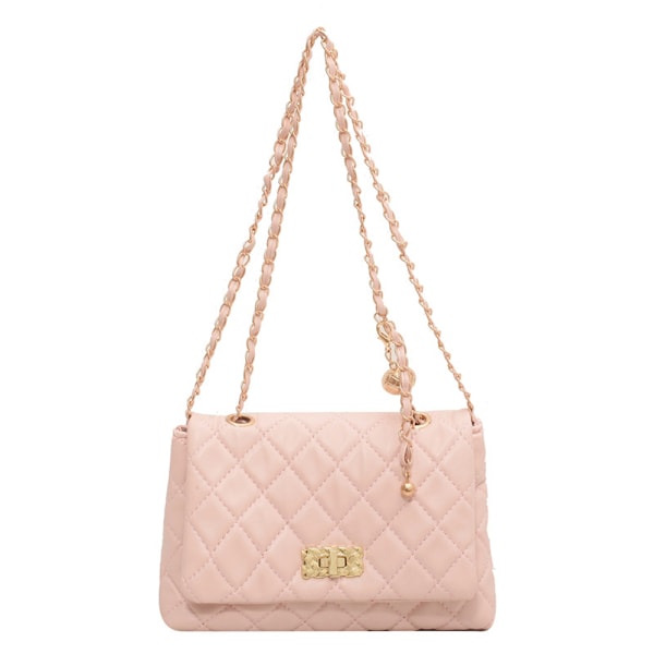 Damväska Mode Koppling Handväska Quiltat Designer Crossbody Väska med Kedjesträck