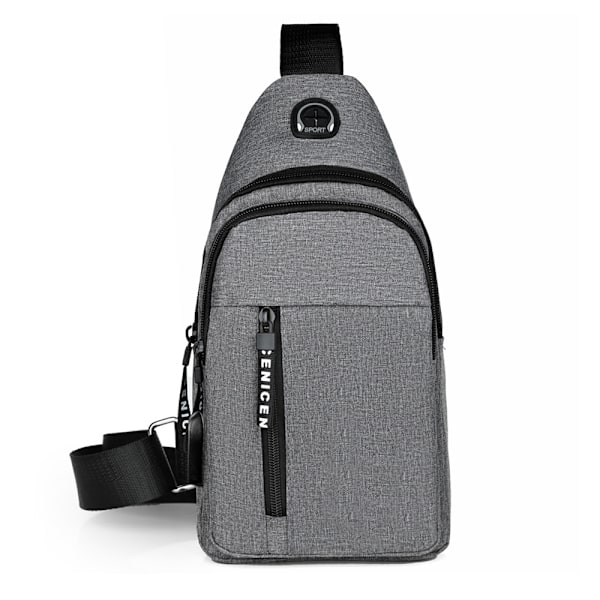 Multifunktionell Crossbody Axelväska Resa Vandring Dagryggsäck