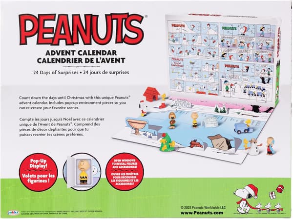 {HH} Peanuts Julekalender 2024 til Børn – Nyd 24 Dages Nedtællingsoverraskelser! Julekalenderoverraskelsesgave til Børn