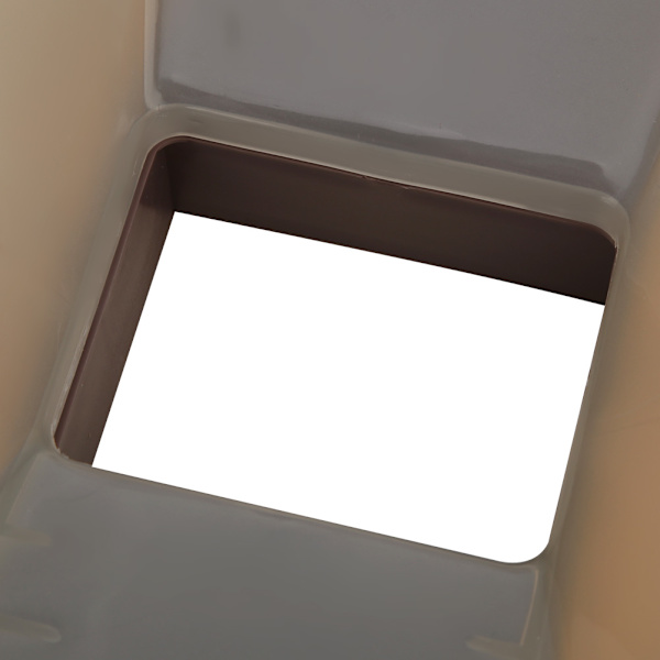 Husholdningsrisbeholder med målefunktion, opbevaringsboks til ris, insektsikker PP melbeholder 12kg