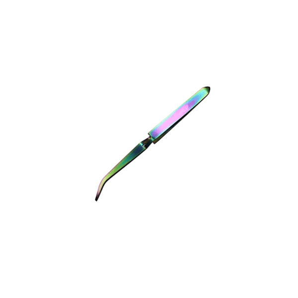 Nagelklämmande verktyg av rostfritt stål i salongskvalitet - Pincett för akryl- och gelnaglar - C Curve Nail Art Sculpting Tool - Akrylnagelverktyg