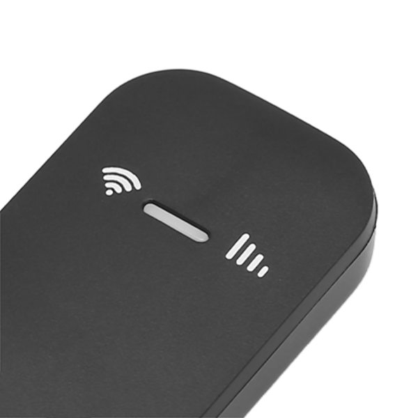 Mobil WiFi Hotspot 4G LTE 150Mbps USB Bärbar WiFi Router med SIM-kortplats för utomhusresor Svart