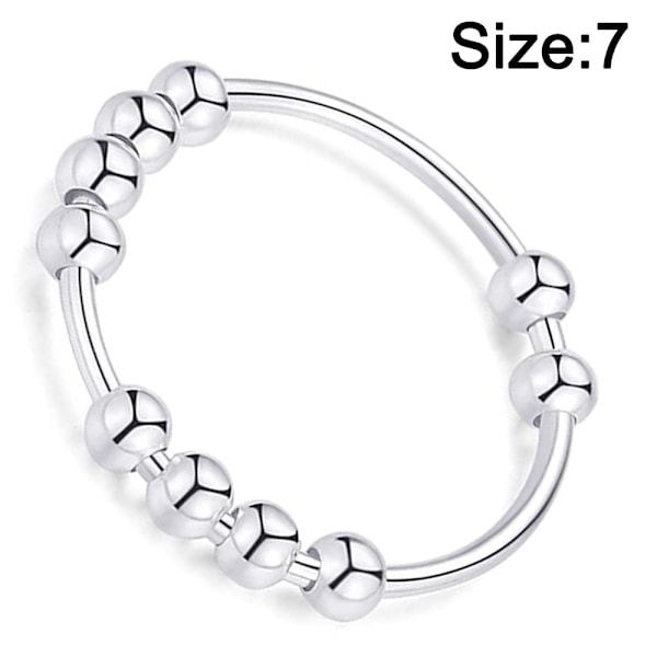Rotationsring i S925 silver med pärla
