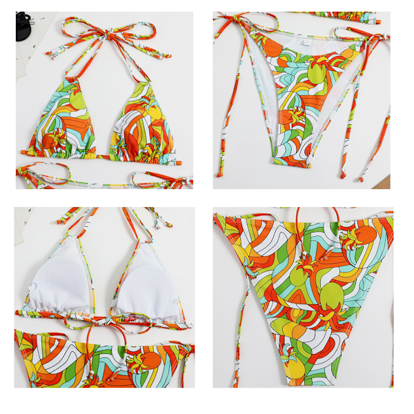 Sexy bikini Kvinners split badedrakt Sommer strand basseng bikini